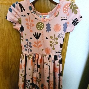 Dot Dot Smile Short Sleeve Floral Dress 12-24